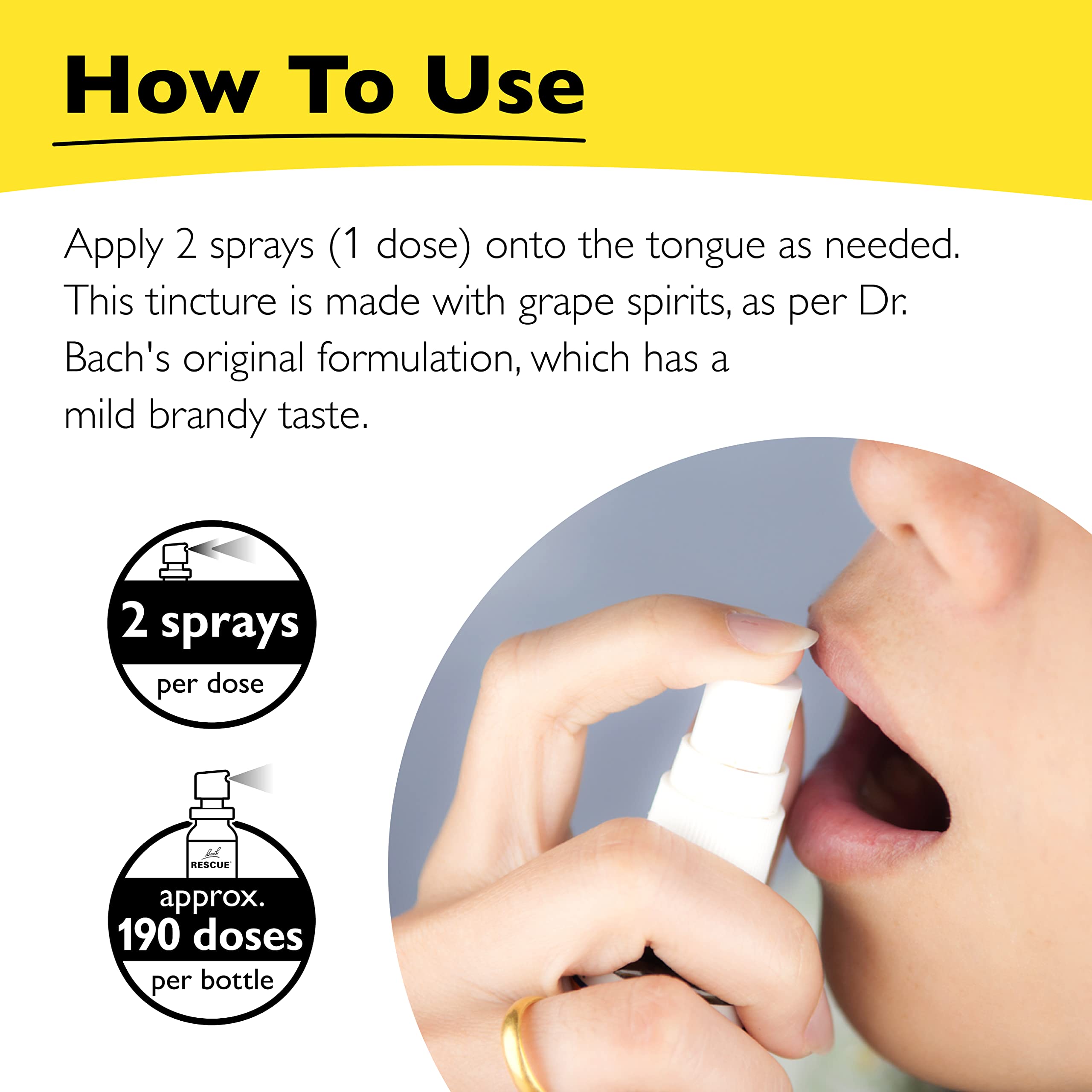 Packaging varies with RESCUE REMEDY spray, sleek and portable