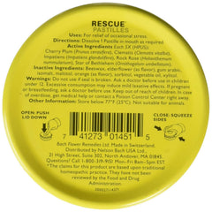 RESCUE Remedy Pastilles 12-pack packaging close-up, convenient pocket-size calm when you need it