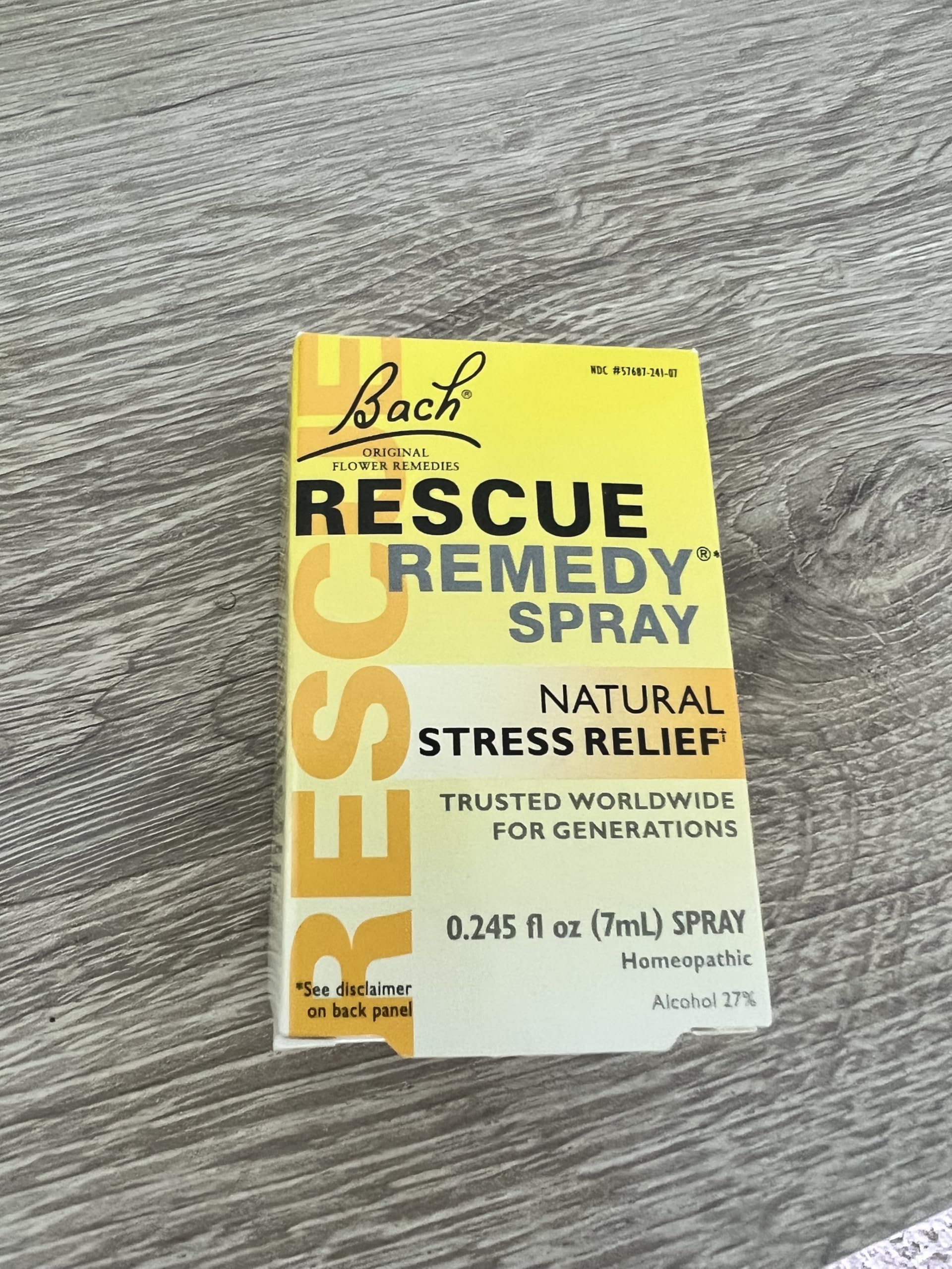 RESCUE Remedy 7 ml bottle with compact, travel-friendly design for discreet use.