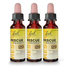 RESCUE Rescue Remedy 10ml bottle closeup for on-the-go calm.