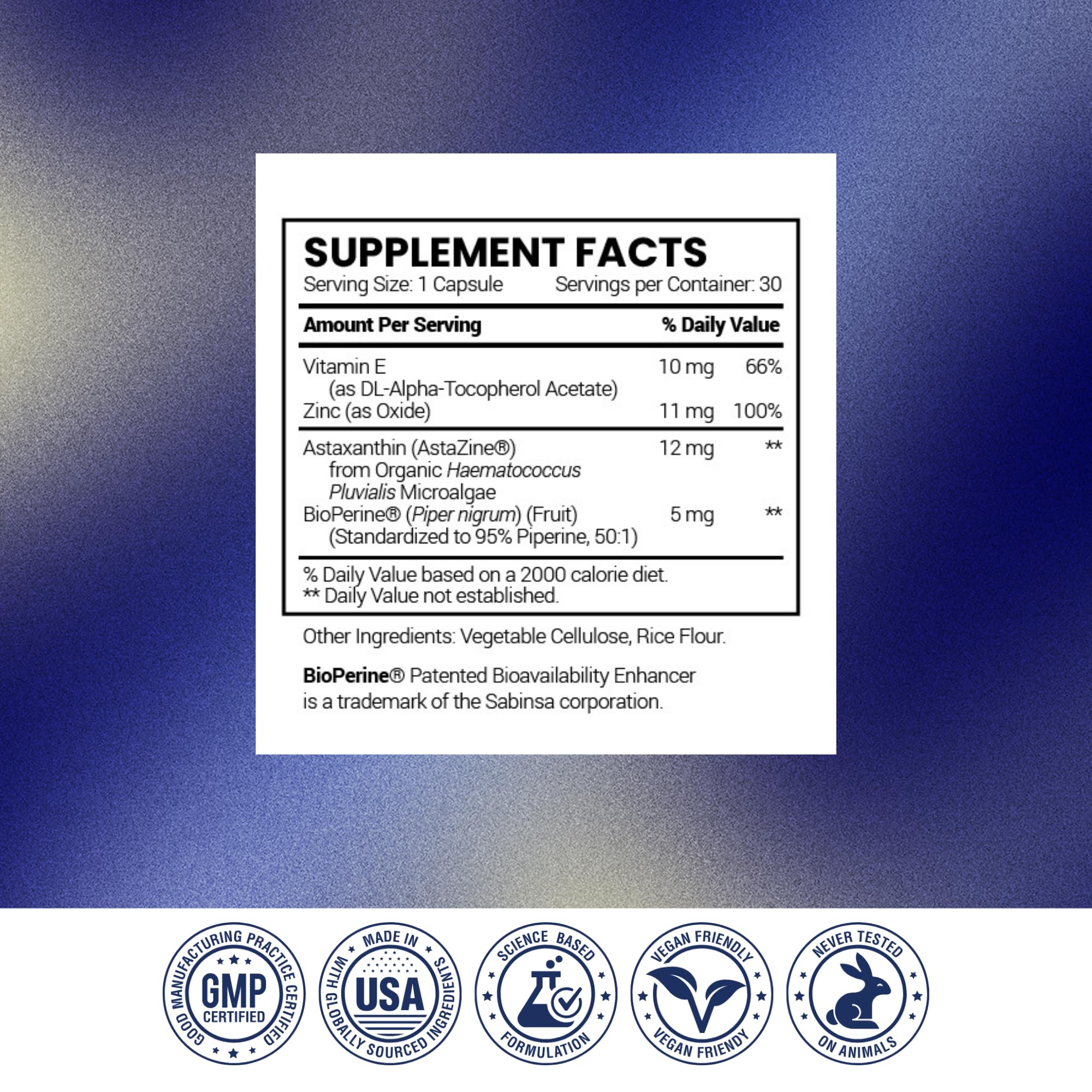 Research Verified Astaxanthin bottle shown in everyday use setting
