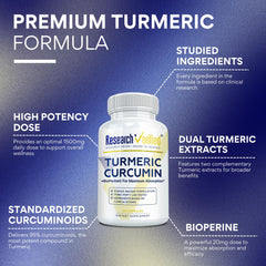 Research Verified BioPerine capsules for enhanced absorption.