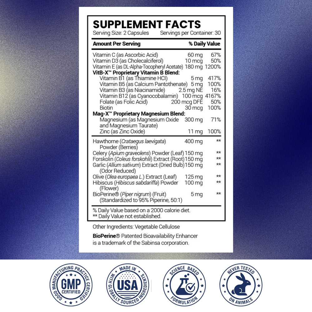 Research Verified Blood Booster 180 capsules three-month supply shown