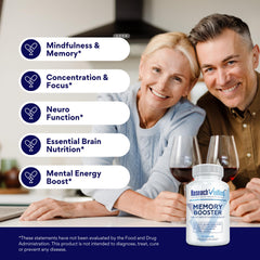 Research Verified Memory Booster with Lion’s Mane for natural brain support