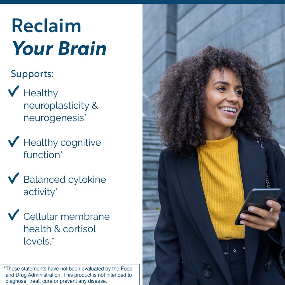 Close-up of Researched Nutritionals BDNF Essentials capsules highlighting brain health support.