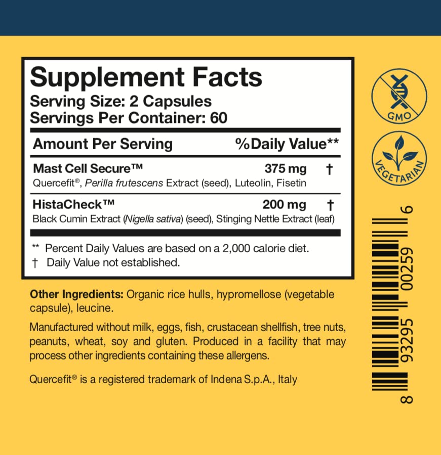 Researched Nutritionals HistaQuel black-cumin-seed-oil bottle highlight for immune support.