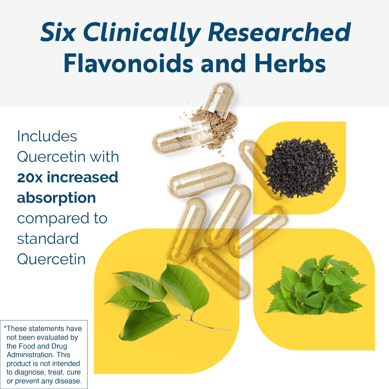 Researched Nutritionals HistaQuel capsules closeup emphasizes vegetarian, non-GMO formula.