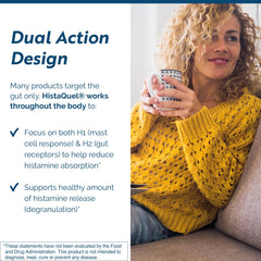 Researched Nutritionals HistaQuel mast cell icon image conveys immune-friendly support.