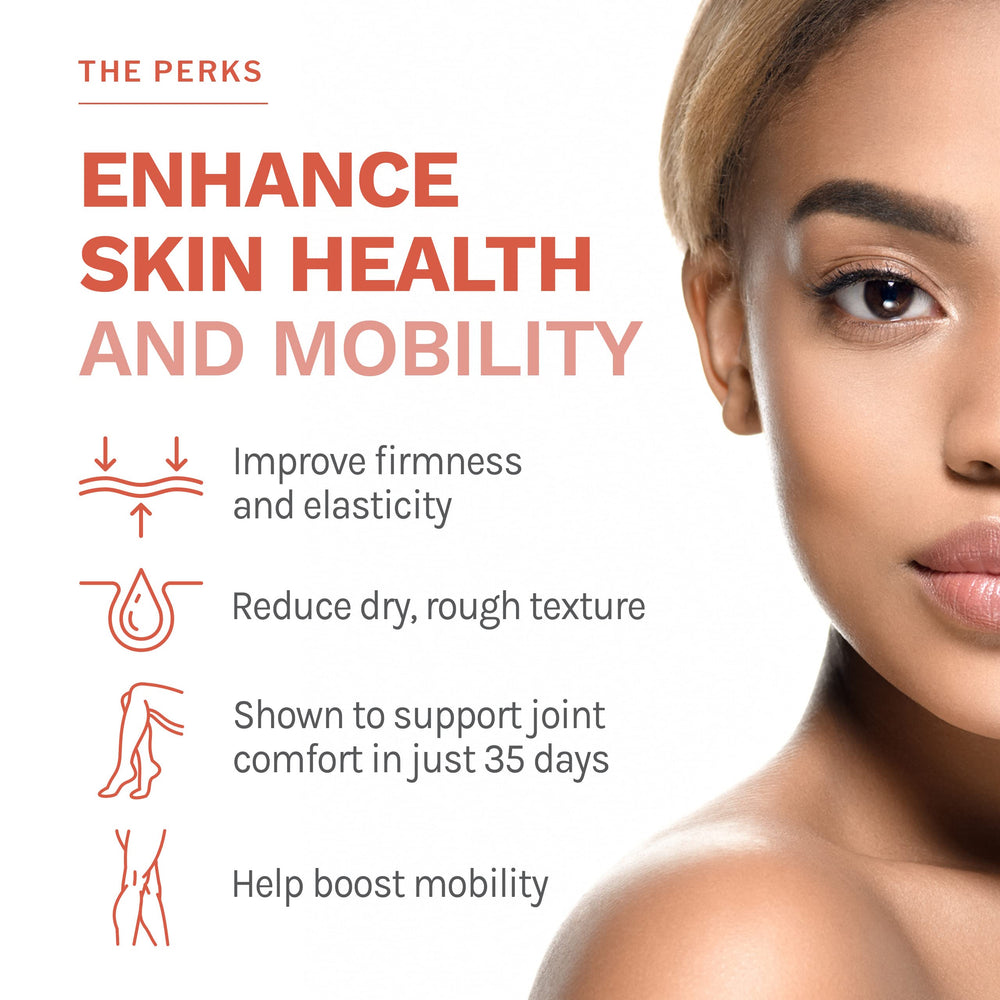 Reserveage Beauty Collagen Booster capsules close-up for skin and joints