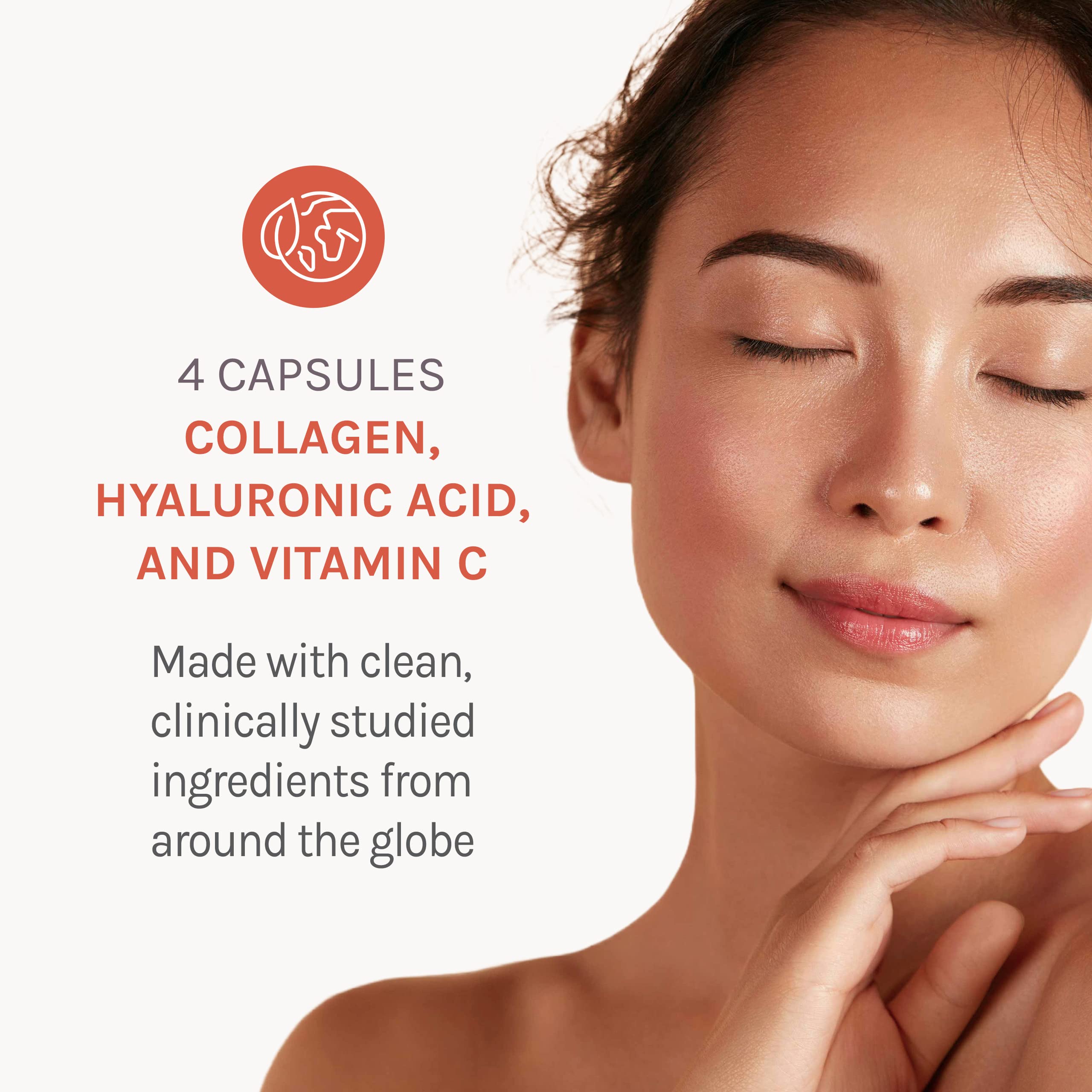 Reserveage Beauty Collagen Replenish container with label and cap