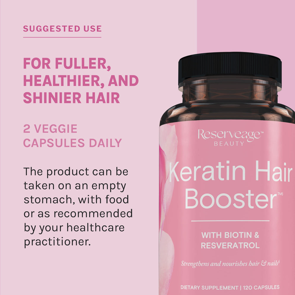 Capsules close-up highlighting the 60 servings per bottle.