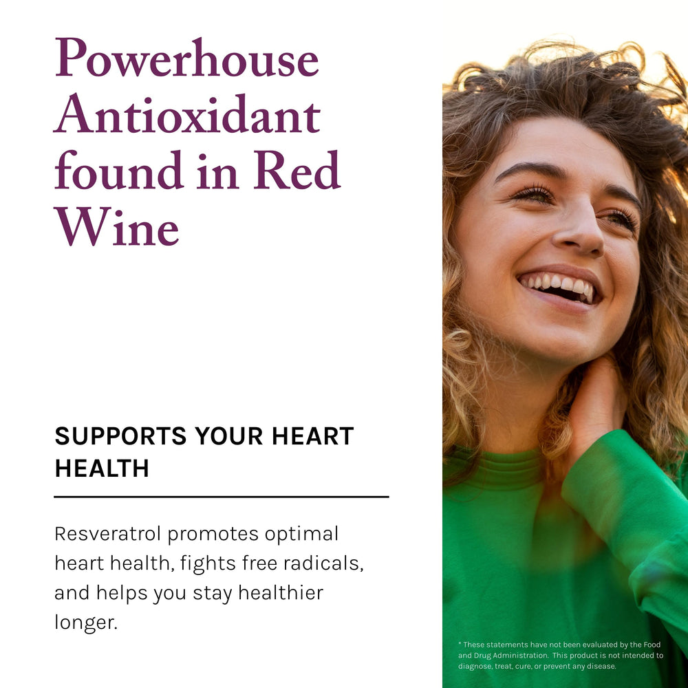 Two gummies serving illustrating daily intake routine for Reserveage Beauty Resveratrol