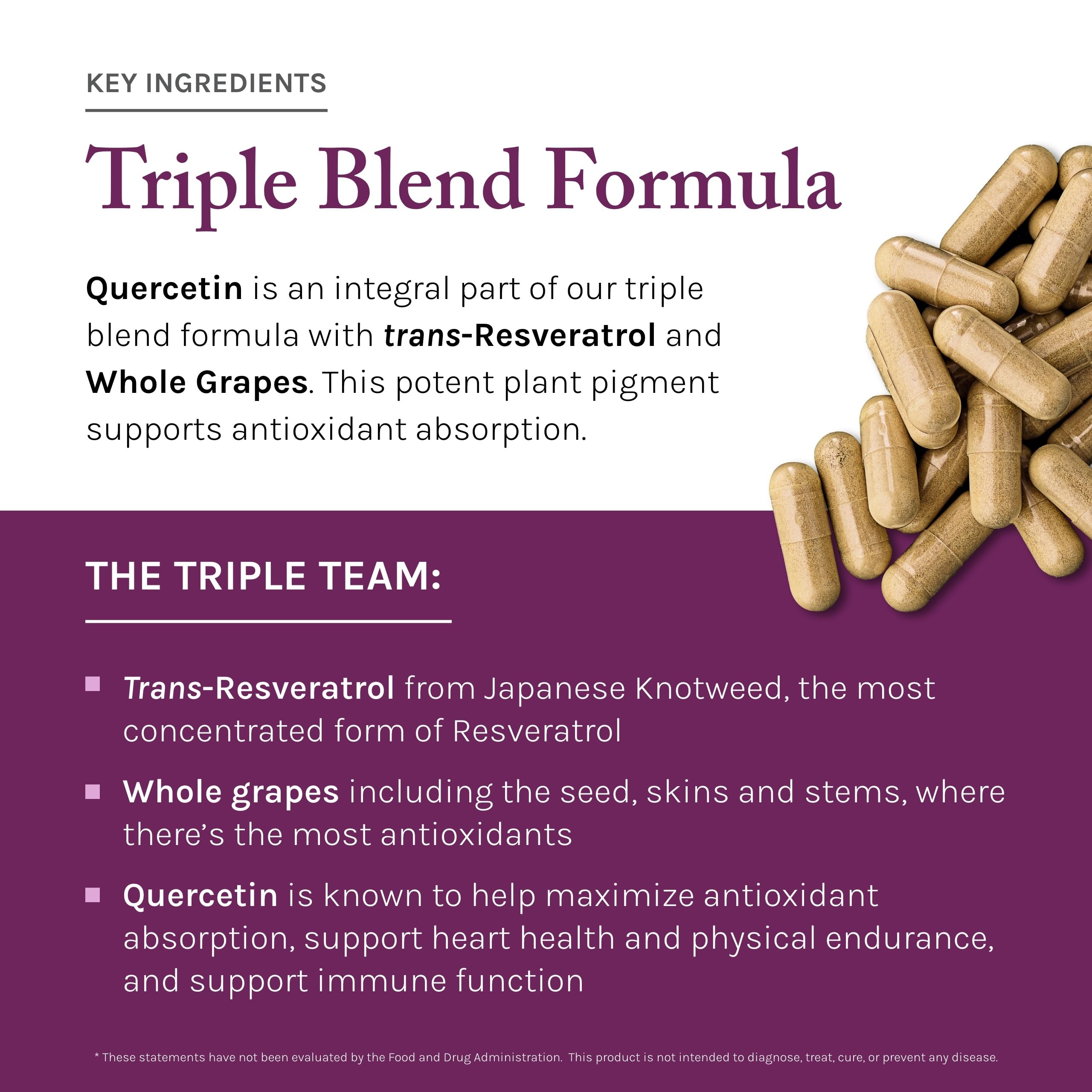 Reserveage Beauty veggie capsules on label show gluten-free formulation