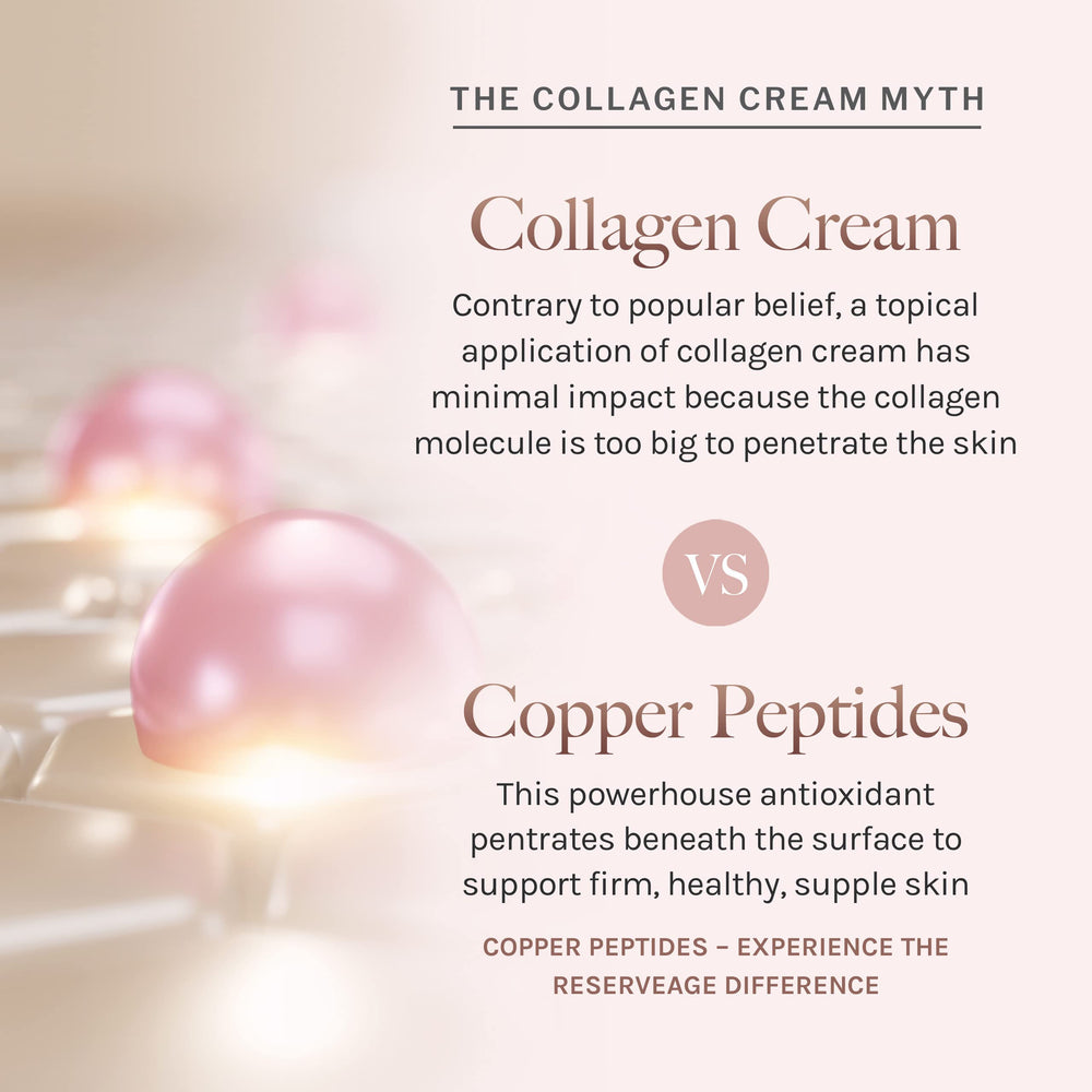 Reserveage Keratin Hair Booster biotin capsule close-up showcases nutrients.