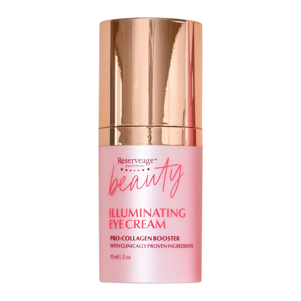 Reserveage Keratin Hair Booster bottle ready for daily use to support hair health.