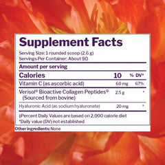 Reserveage Beauty Collagen Replenish powder dissolves completely for flavor-free mixing.