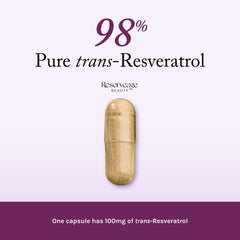 Reserveage Nutrition Beauty Organic Muscadine grapes highlight natural antioxidant source.