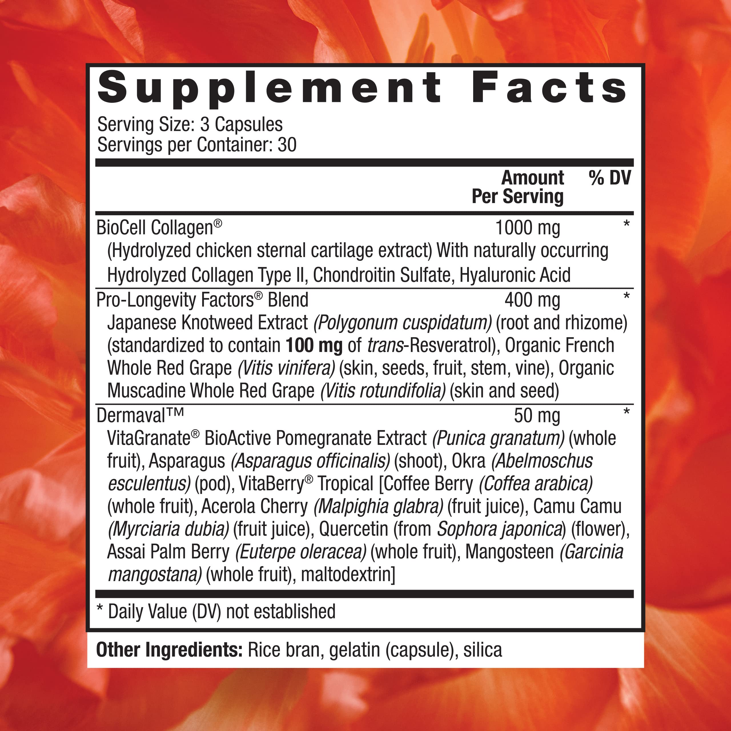 Reserveage Ultra Collagen Booster capsules closeup for daily collagen support