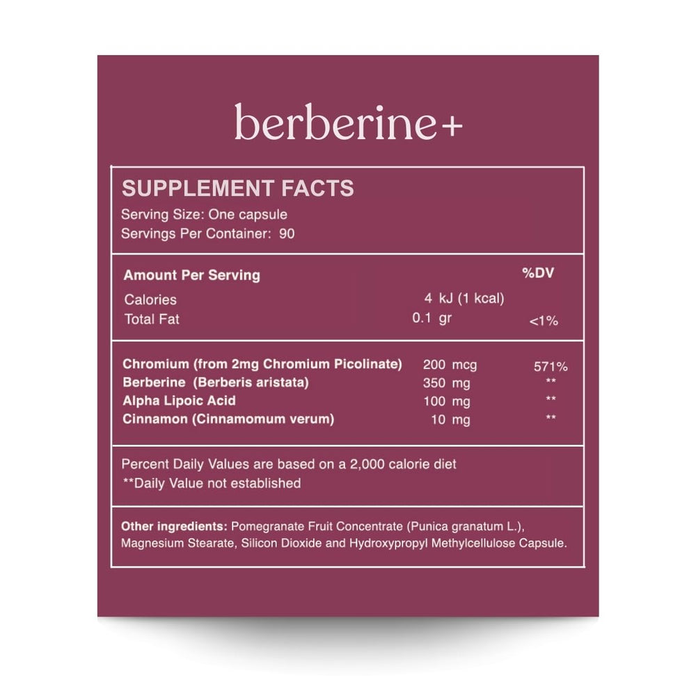 Reset Wellness Berberine+ capsule close-up emphasizing easy daily use