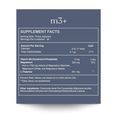 Reset Wellness M3+ capsules close-up highlights easy daily dosage.