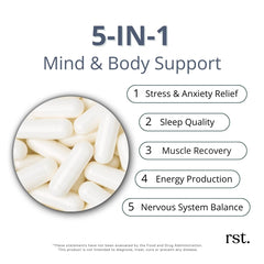 Reset Wellness M3+ label focuses on GMO-free and allergen-free benefits.