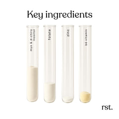 Reset Wellness Myoinositol Plus dosing spoon illustrating convenient intake