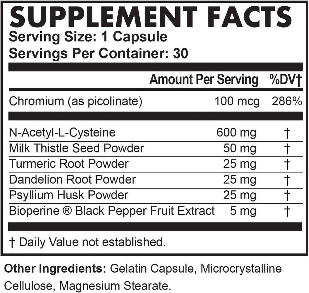 Capsules arranged to suggest an easy, daily cleansing routine.