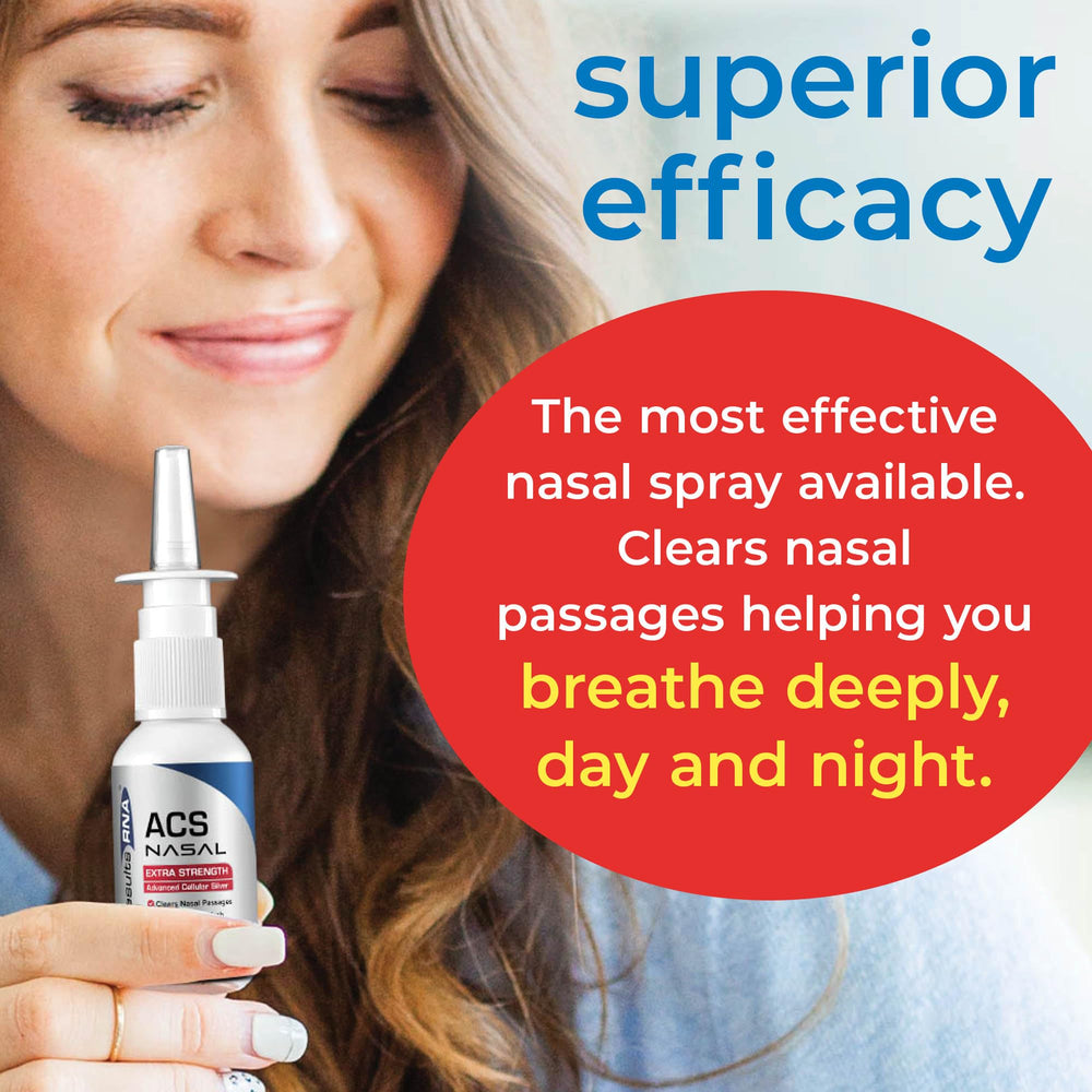 Results RNA ACS 200 Nasal Extra Strength clinical study visual