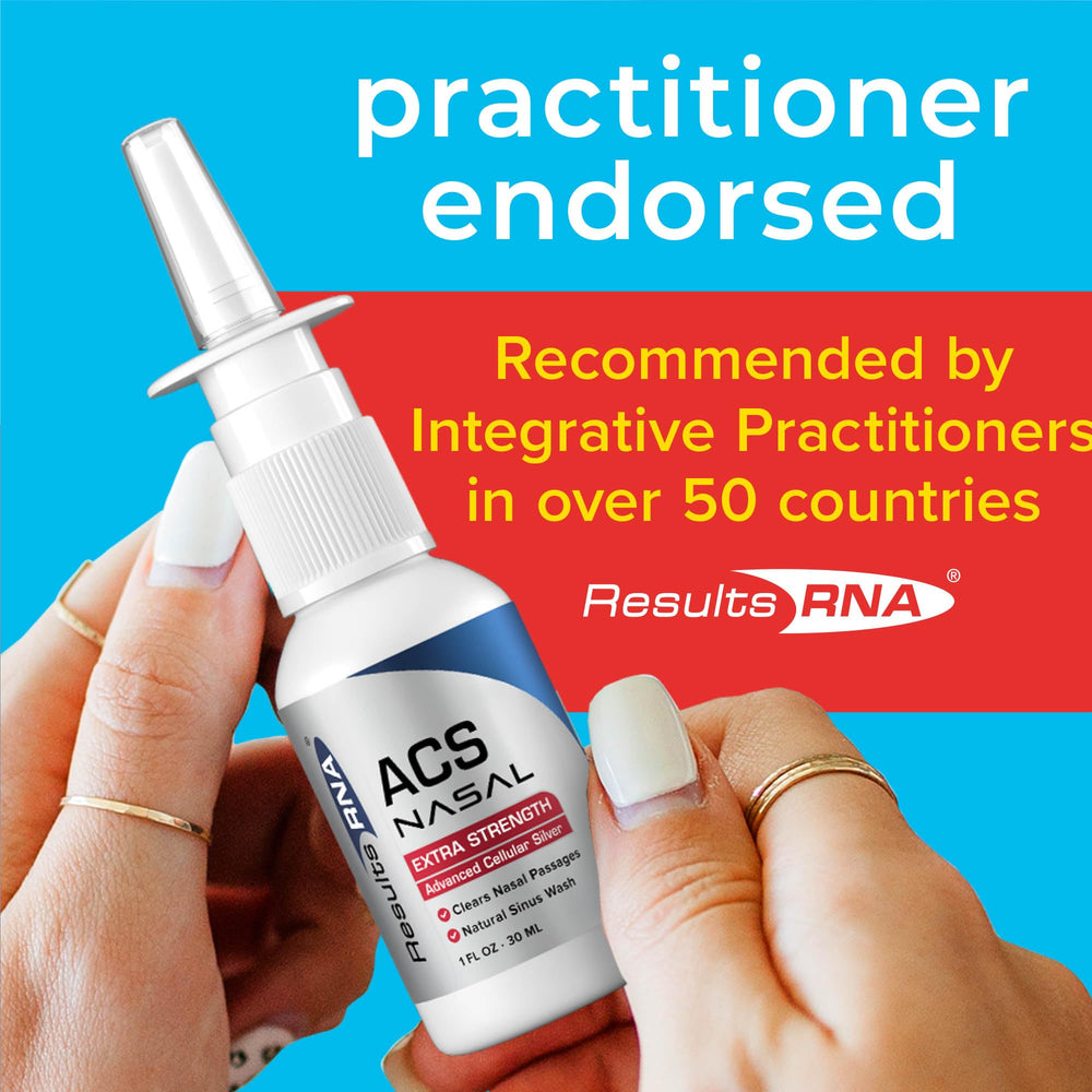 Results RNA ACS 200 Nasal Extra Strength doctor recommendation seal on packaging