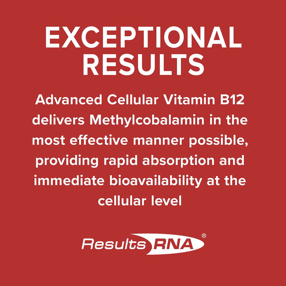 Results RNA B12 spray label notes 1500 mcg methylcobalamin per serving.
