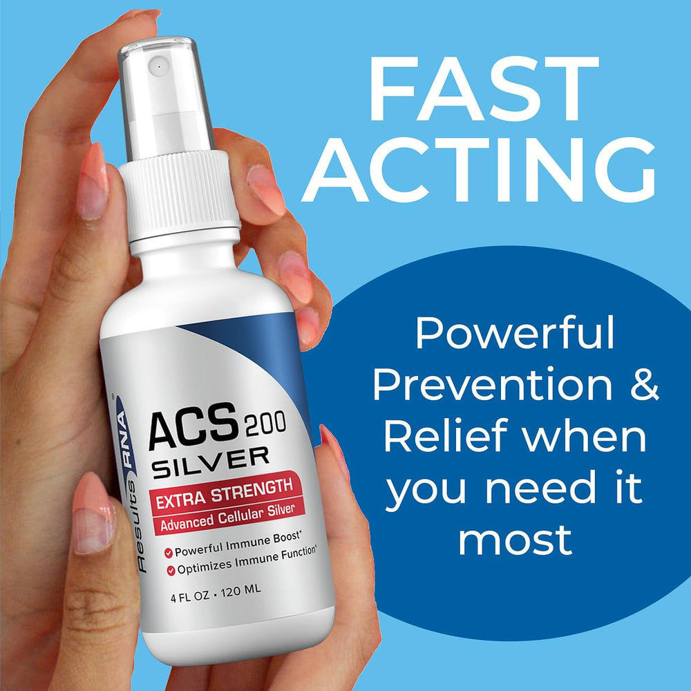Results RNA ACS 200 Silver intra-oral spray nozzle close-up showing easy administration