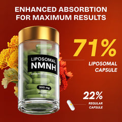 Resurrected Health opaque container NMNH emphasizes stability and light protection.