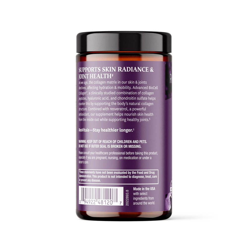 ResVitale Resveratrol ingredient tablet signaling vitality potential