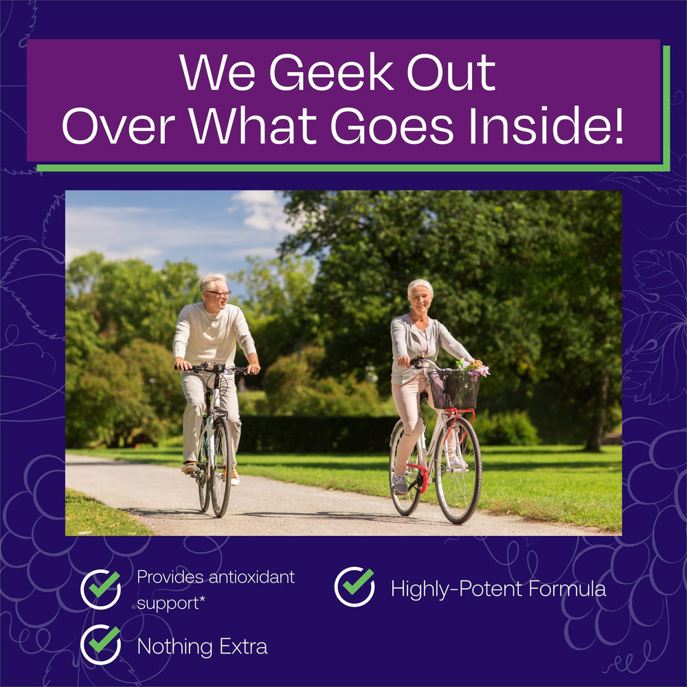 Packaging label close-up with branding and dosage details.