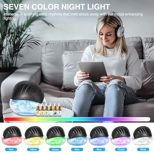 RetroStick LED Mood Light with 7 colors adds ambient atmosphere.