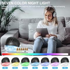 RetroStick LED Mood Light with 7 colors adds ambient atmosphere.