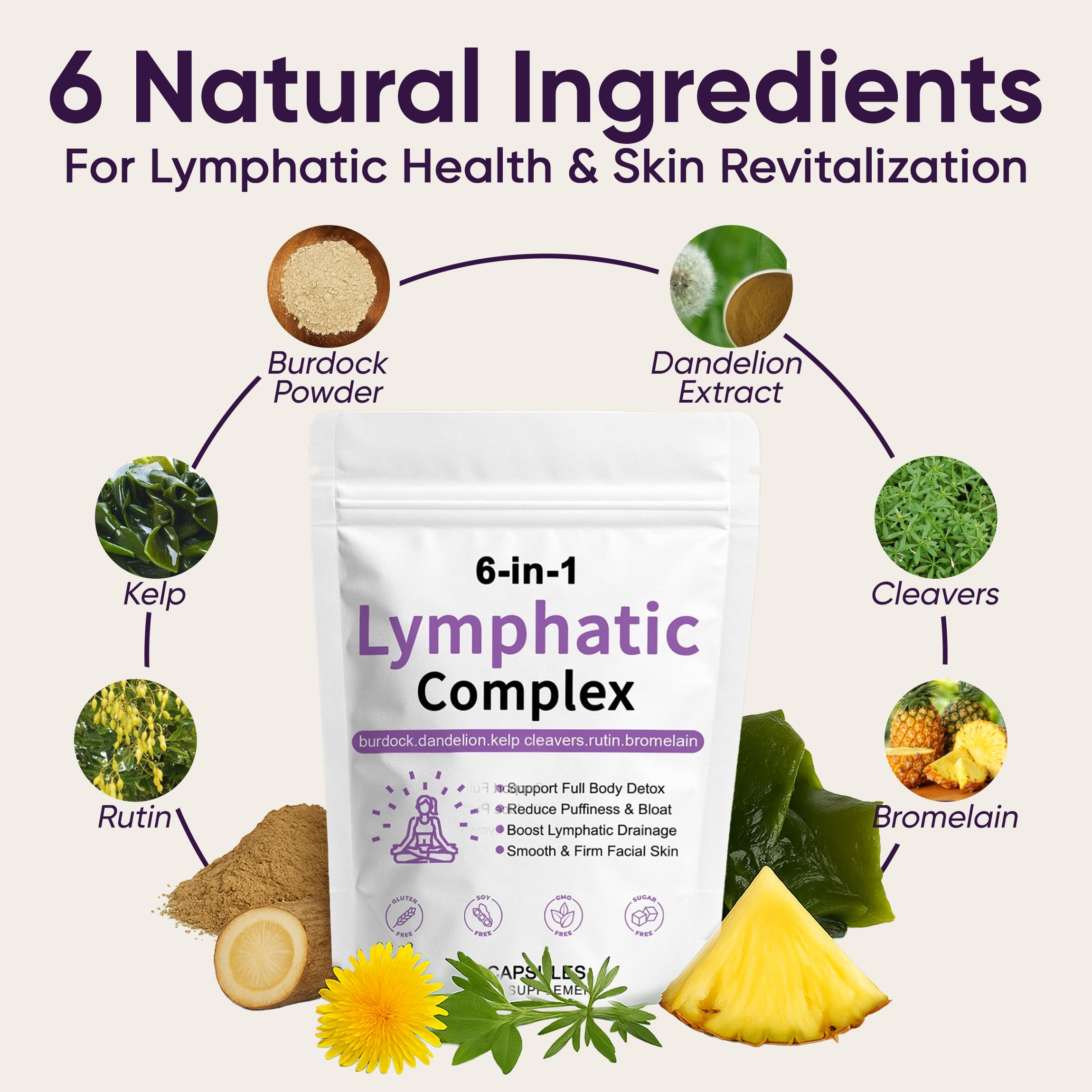 RETPMOSO burdock powder detail highlights antioxidant-rich root with potential wellness benefits.