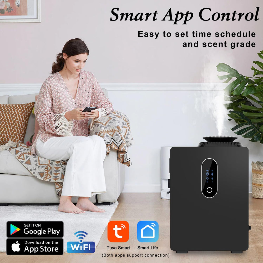 Revesien Scent Diffuser quiet operation during night use under 34dB