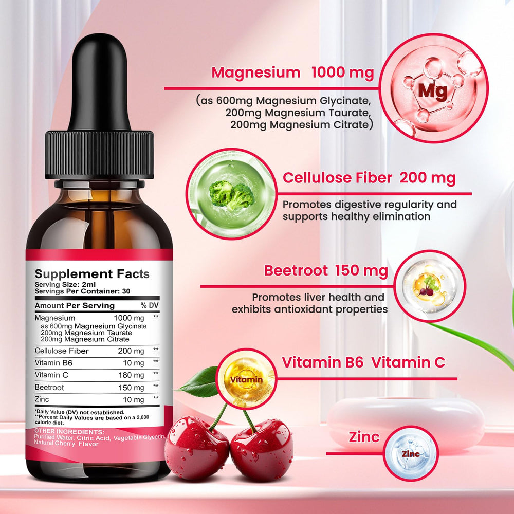 ReviNutra Magnesium Liquid Drops under tongue use for faster absorption and calm mood support.