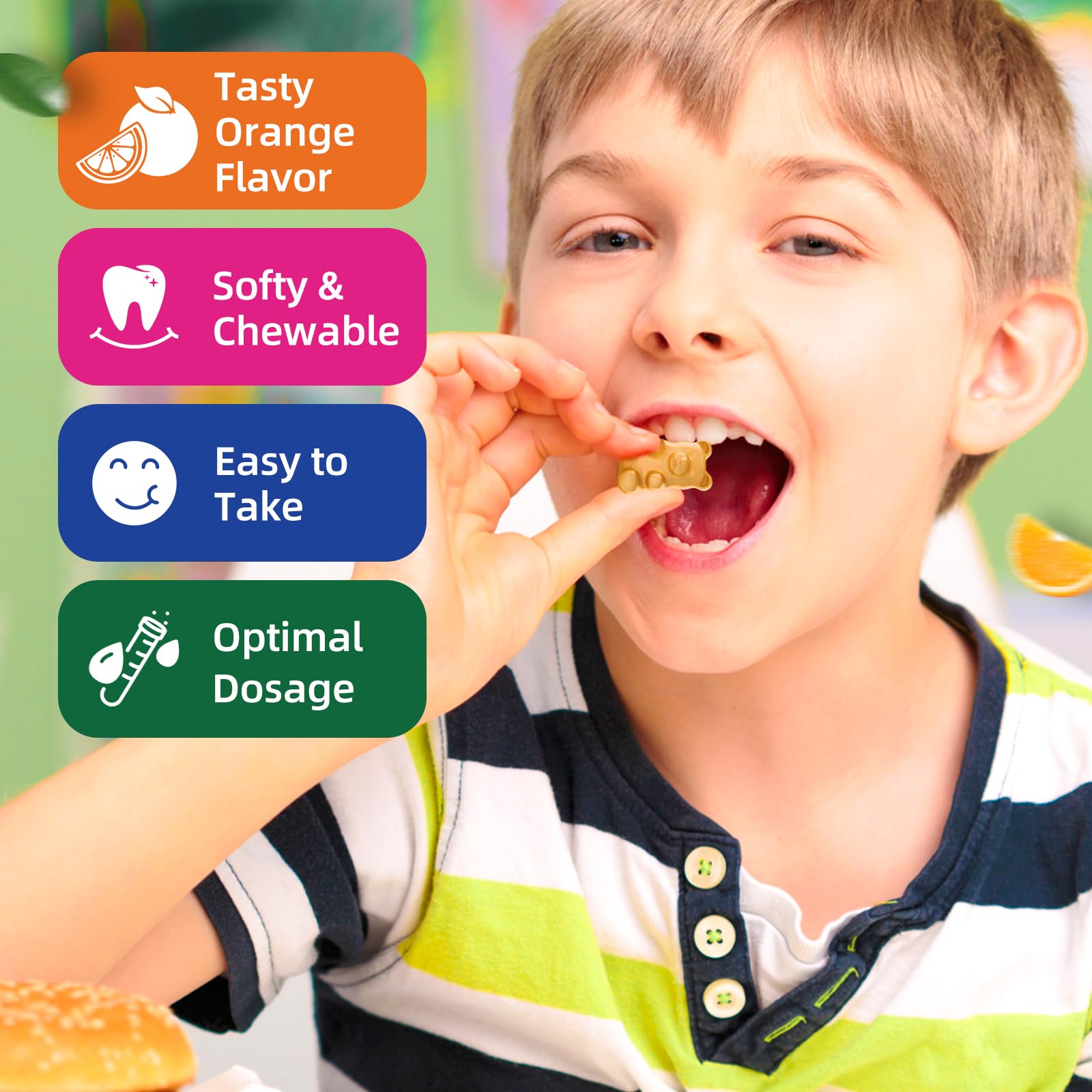 ReviNutra Calm Magnesium Gummies ingredients list shows key minerals.
