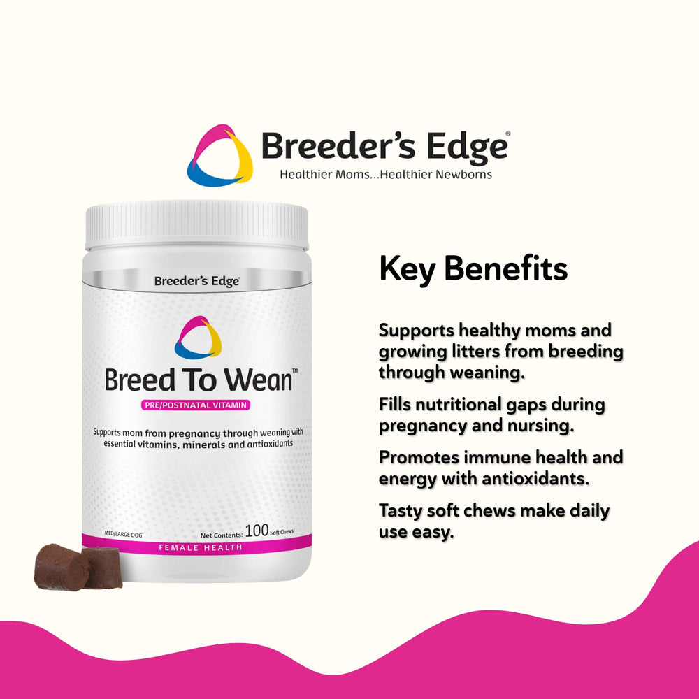 Revival Breeder’s Edge label close-up highlights antioxidant and vitamin blend