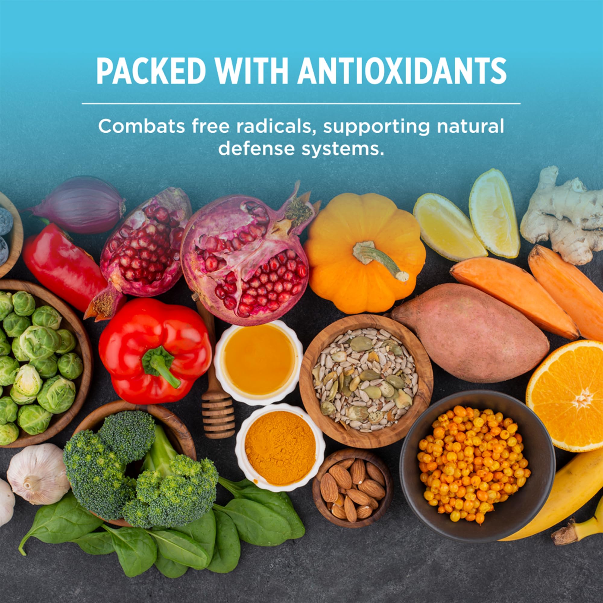 Chlorella extract included in Revive Daily Greens for antioxidants.