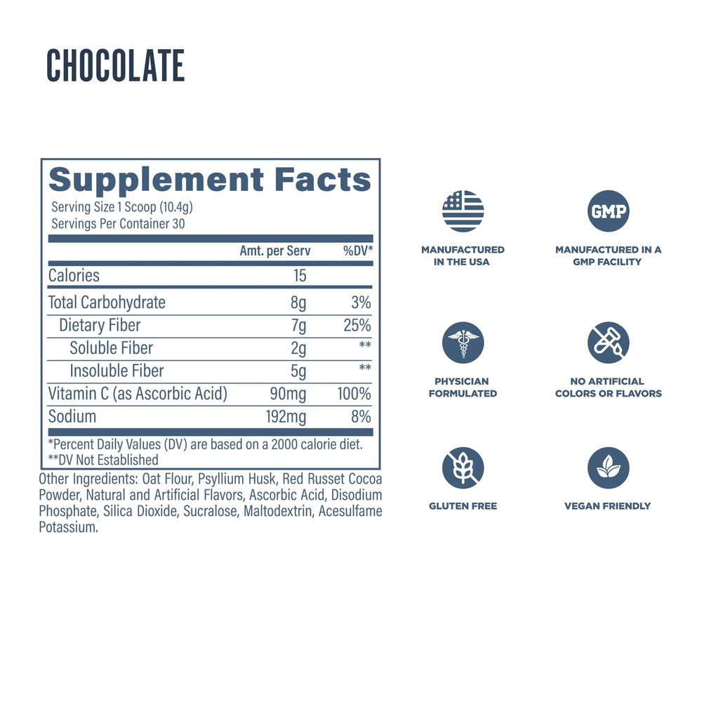 Revive MD Fiber powder texture chocolate smooth mix for routines