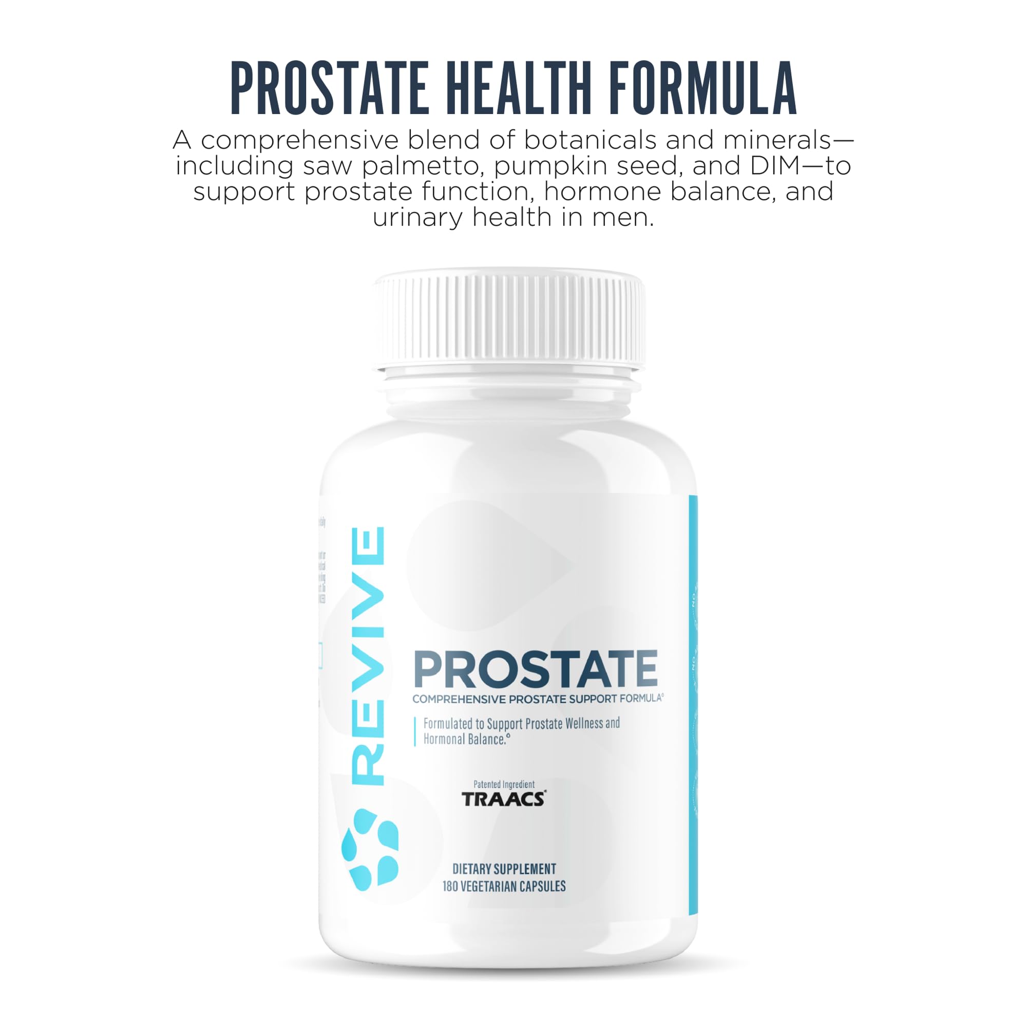 Capsules ready for daily use to support urinary comfort with Revive MD Prostate.