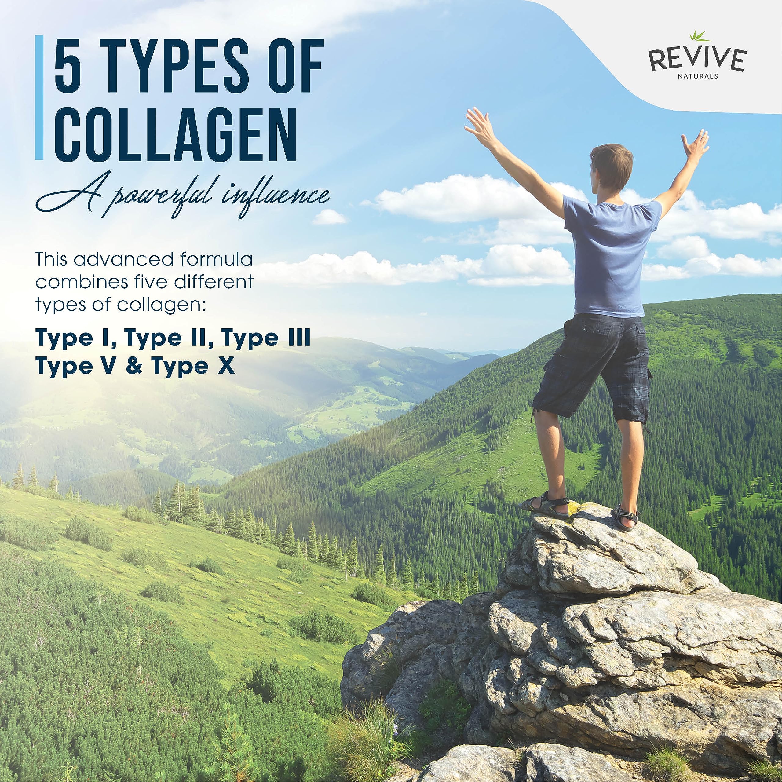 Revive Naturals Multi Collagen powder used in baking for protein-rich treats