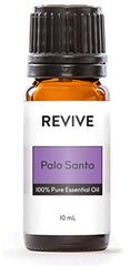 Reviveeo Palo Santo Essential Oil bottle for diffusing and skincare