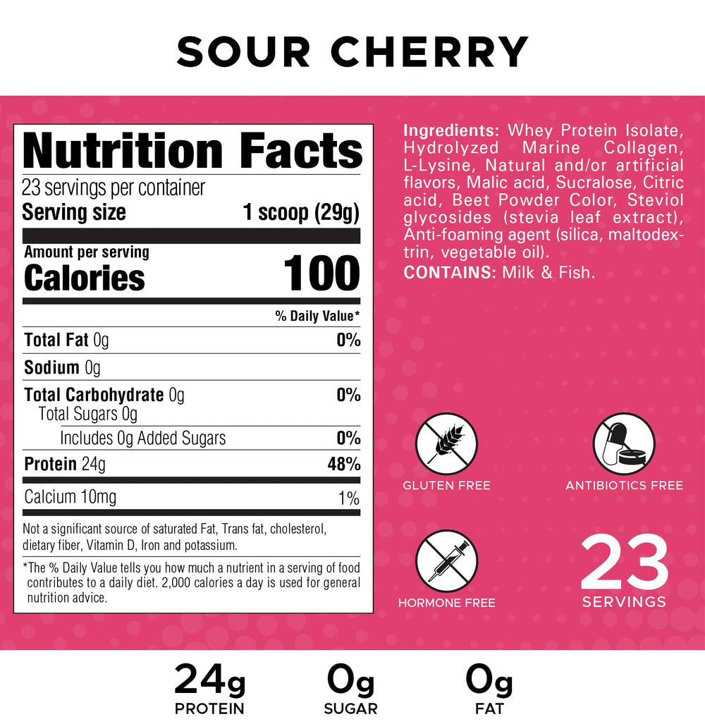 Revolution Nutrition Splash Clear Protein delivers 24g protein per serving for steady energy.