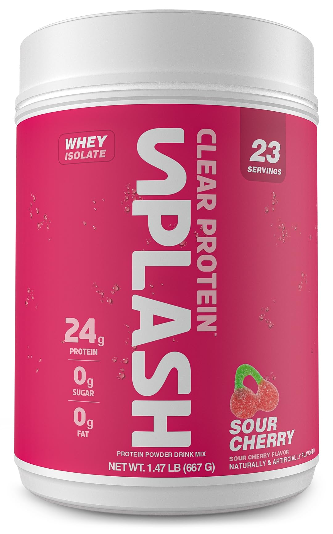 Revolution Nutrition Splash Clear Protein offers a juice-like texture for a refreshing protein boost.