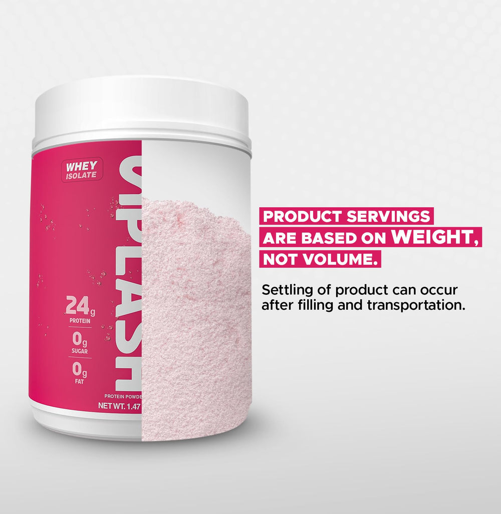 Revolution Nutrition Splash Clear Protein Sour Cherry bottle shows vibrant, refreshing flavor.