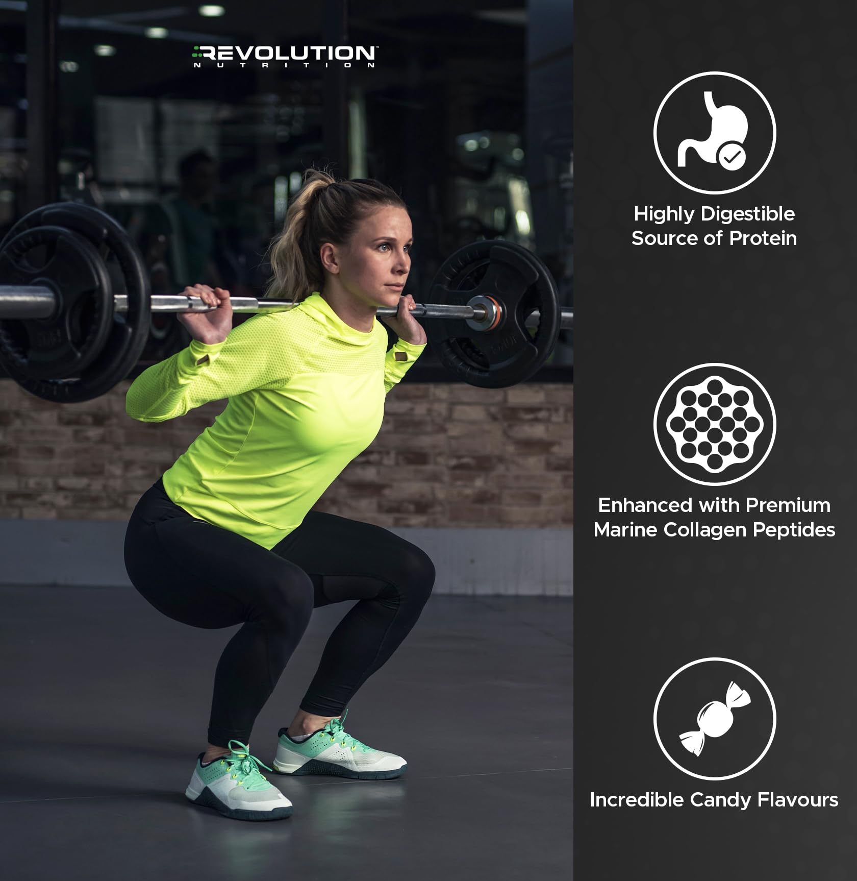 Revolution Nutrition Splash Clear Protein zero carb variant suits low-carb days.